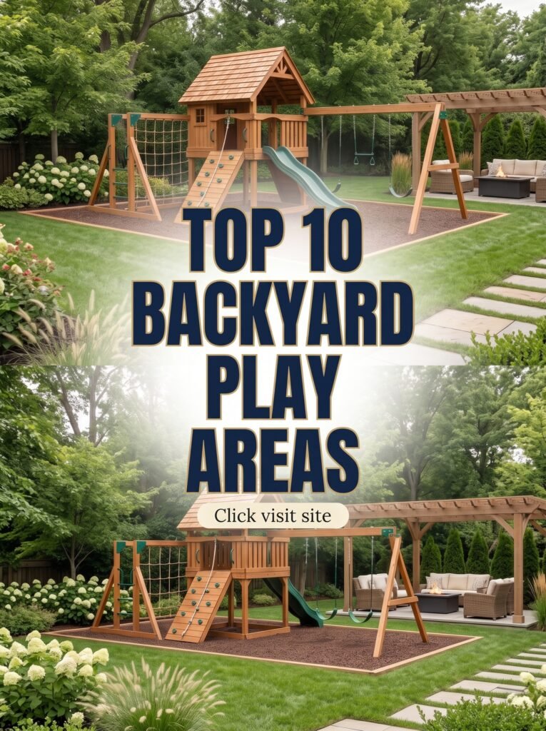 Top 10 Backyard Play Areas for Fun, Safe, and Creative Outdoor Spaces