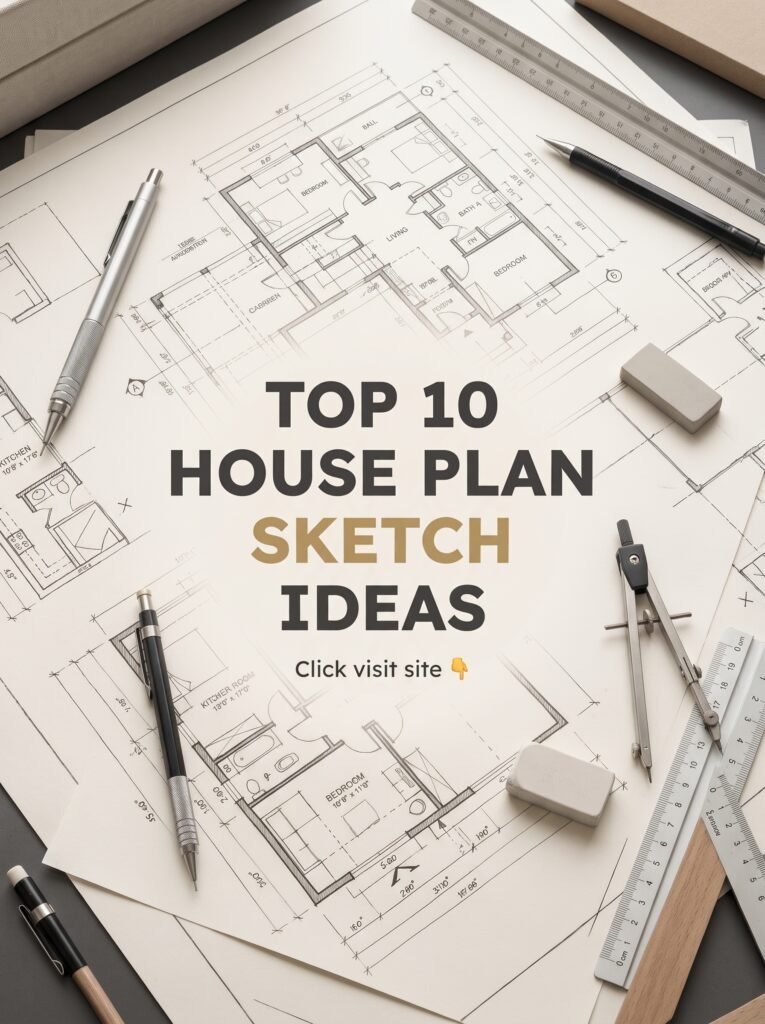 Top 10 House Plan Sketch Ideas for Creative Home Design