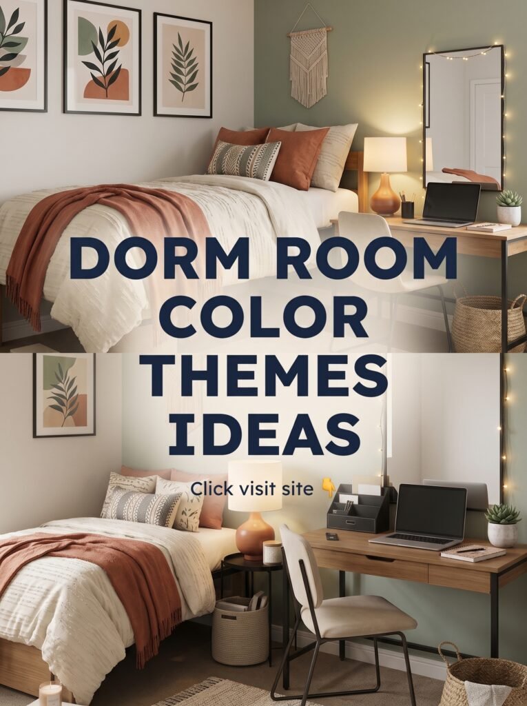 Dorm Room Color Themes: 10 Stylish Ideas for a Cozy College Space