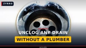 How to unclog a drain without a plumber — DIY methods