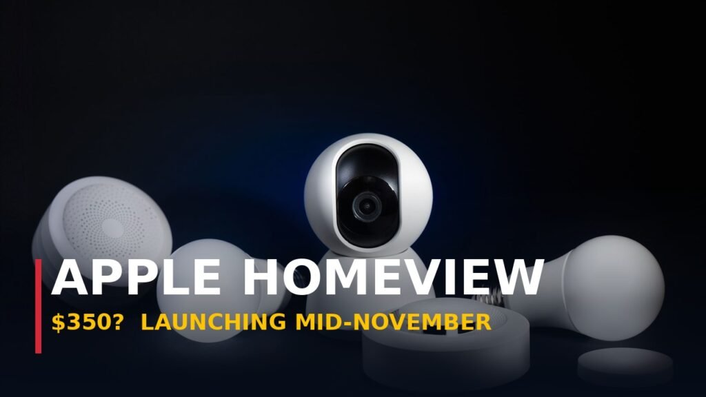 Apple HomeView price release date — smart home devices