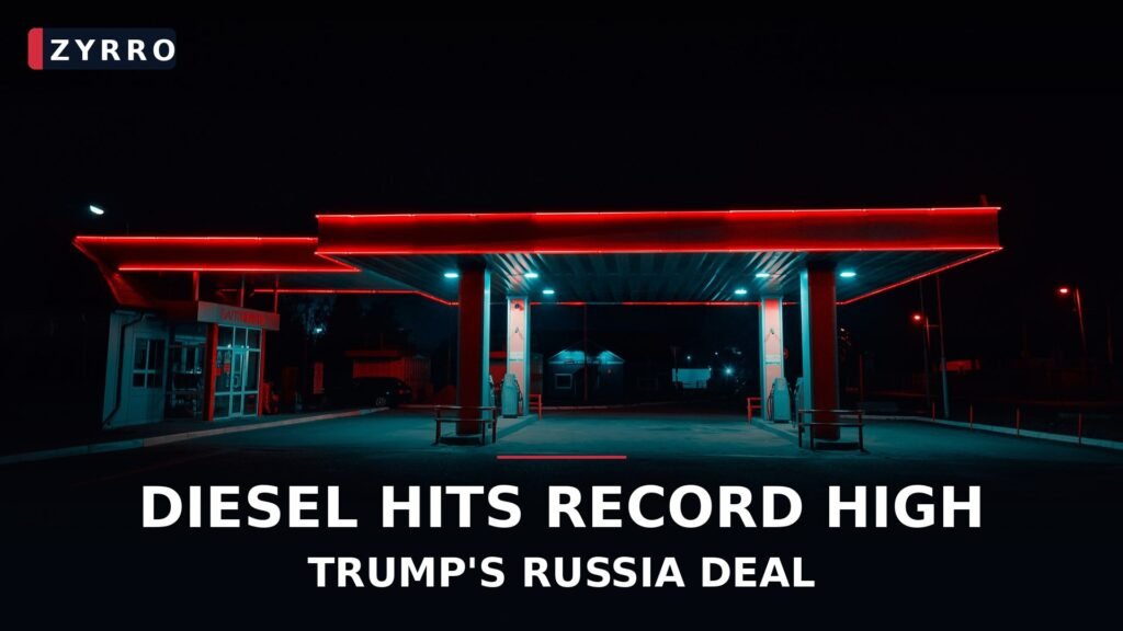 Why are diesel prices so high right now — record US diesel prices and Trump's Russia deal