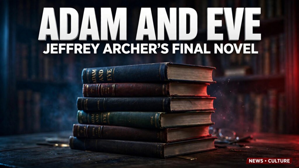 Jeffrey Archer Adam and Eve - the author's final novel released October 6 2026