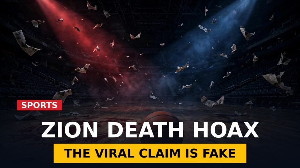Zion Williamson death hoax debunked — fake viral Facebook claim about the NBA star.