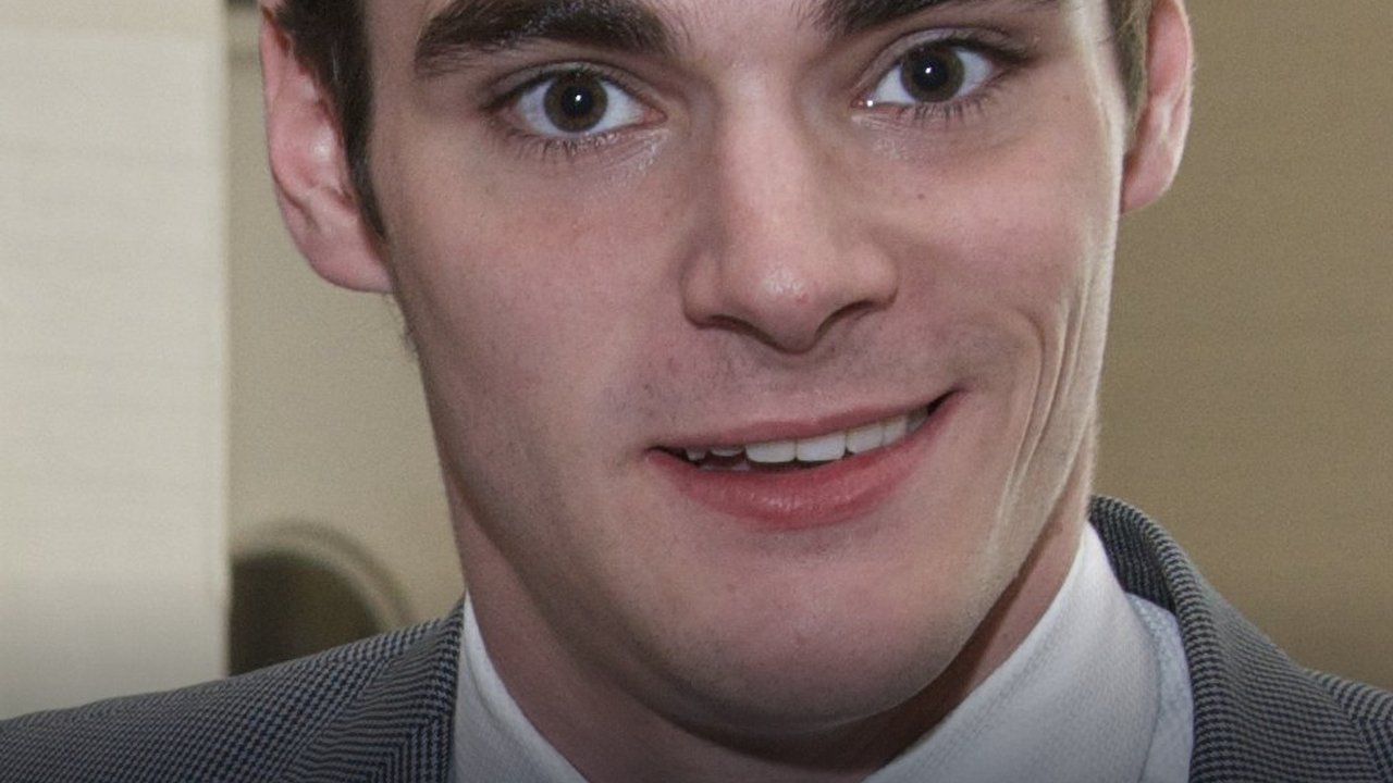 Portrait of actor RJ Mitte, known for his role as Walter White Jr. in Breaking Bad