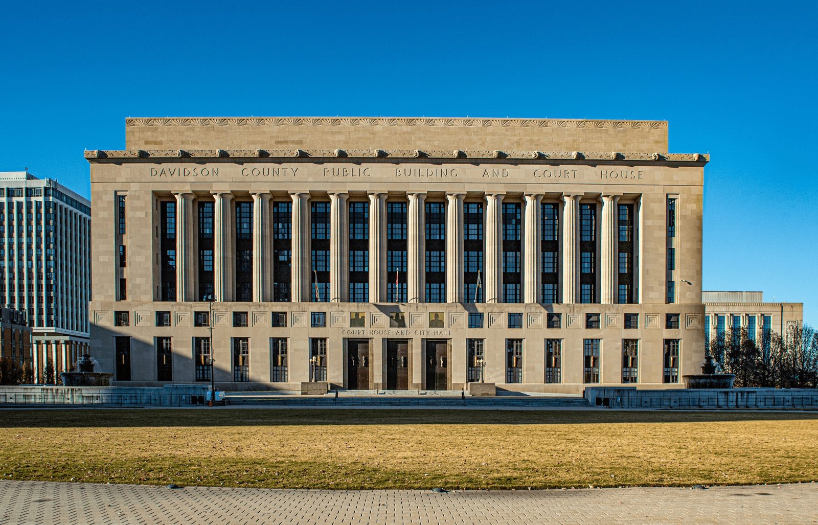 Davidson County Chancery Court in Nashville, where Christa Pike's attorneys appeared at the October 7 hearing