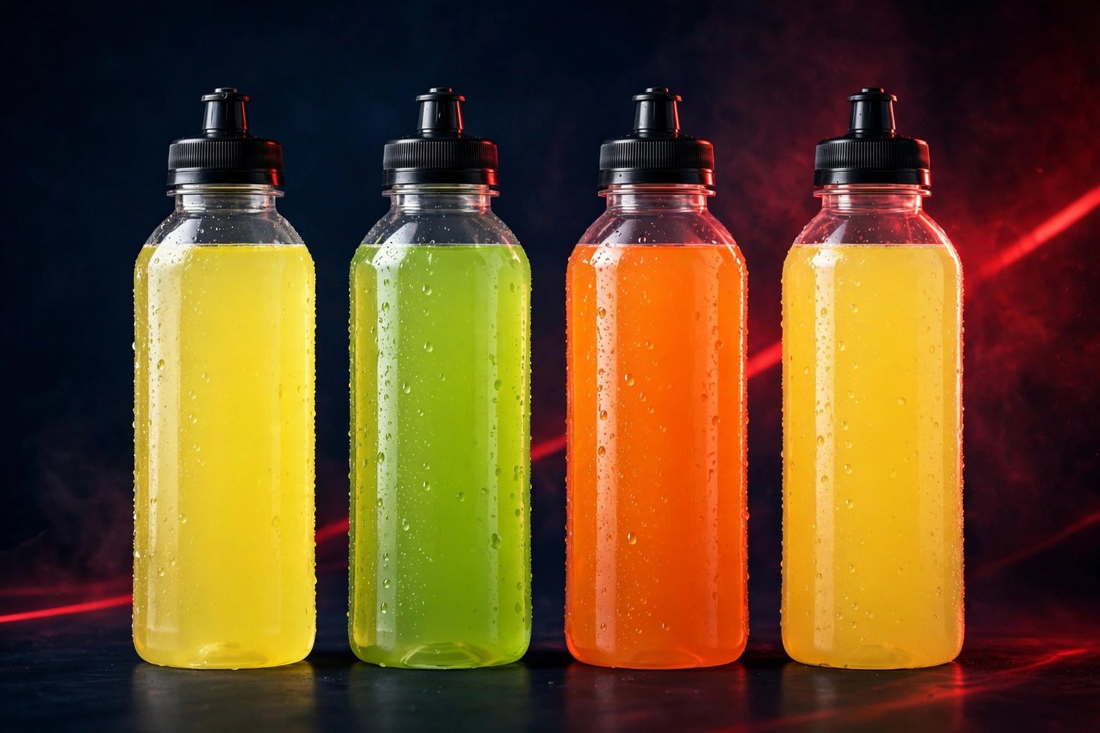 The four recalled Gatorade flavors — Lemon Lime, Lemon Lime Zero, Orange, and Orange Zero — in 28-ounce bottles